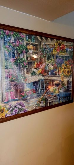 Framed Puzzle Art