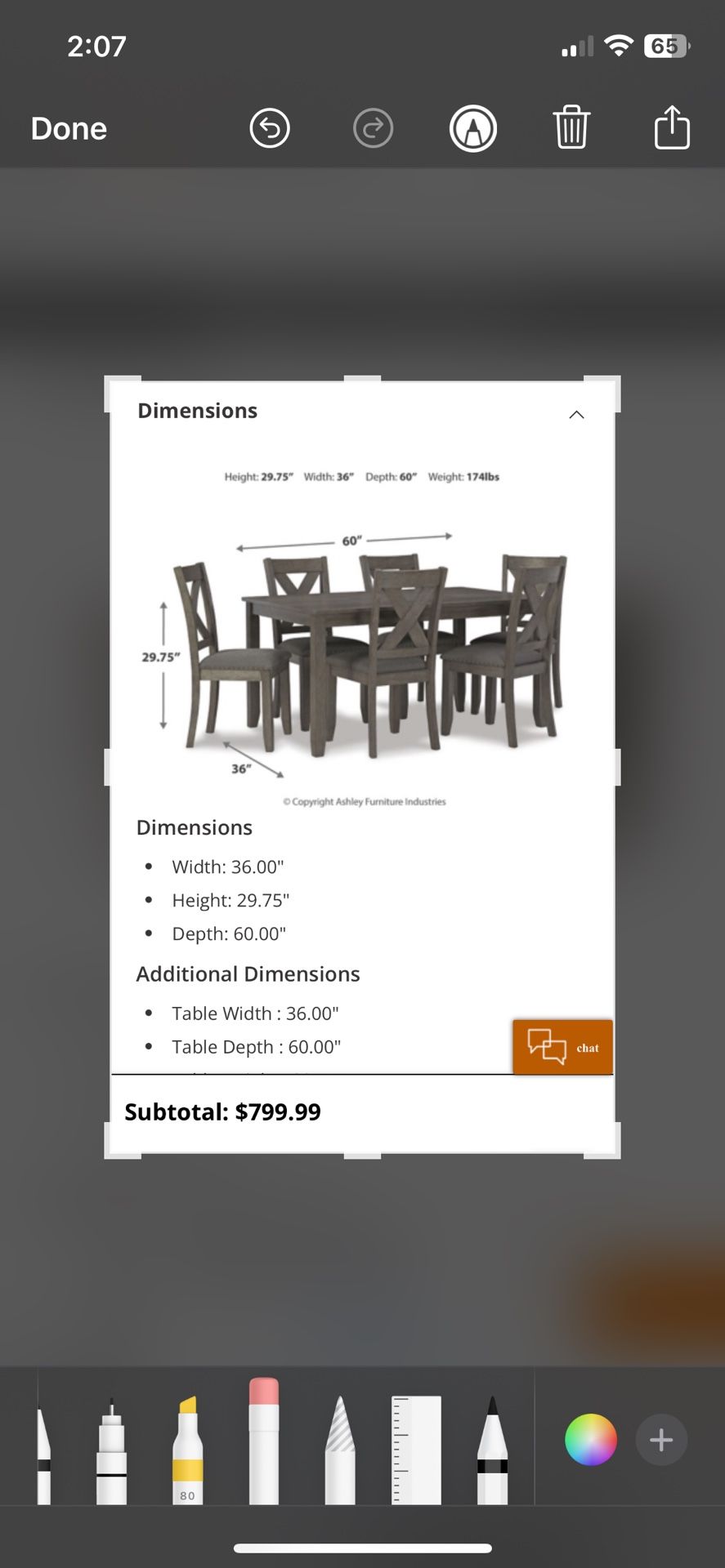 Dining Room Table With 6 Chairs