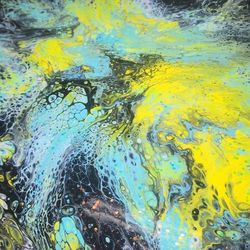 Hand Painted Acrylic Canvas Paintings