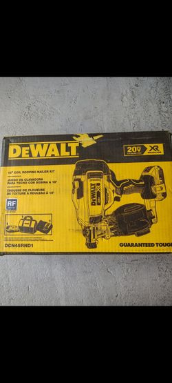 NEW DeWalt XR 20V Roofing Nailer Kit Brushless Cordless 15⁰ Coil Techo Clavadora