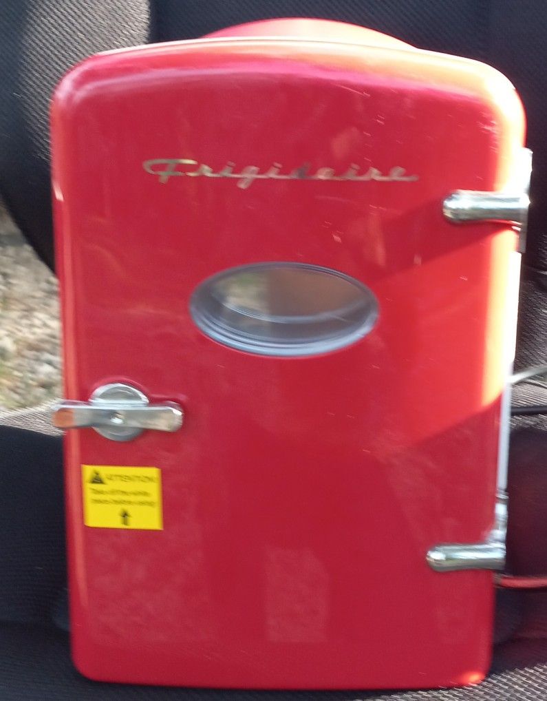 Red Mini Fridge