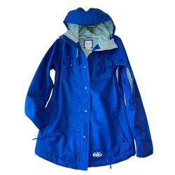 Nike 6.0 y2k Snowboard Ski Skate Jacket Parka Coat Women XL Blue Dunk