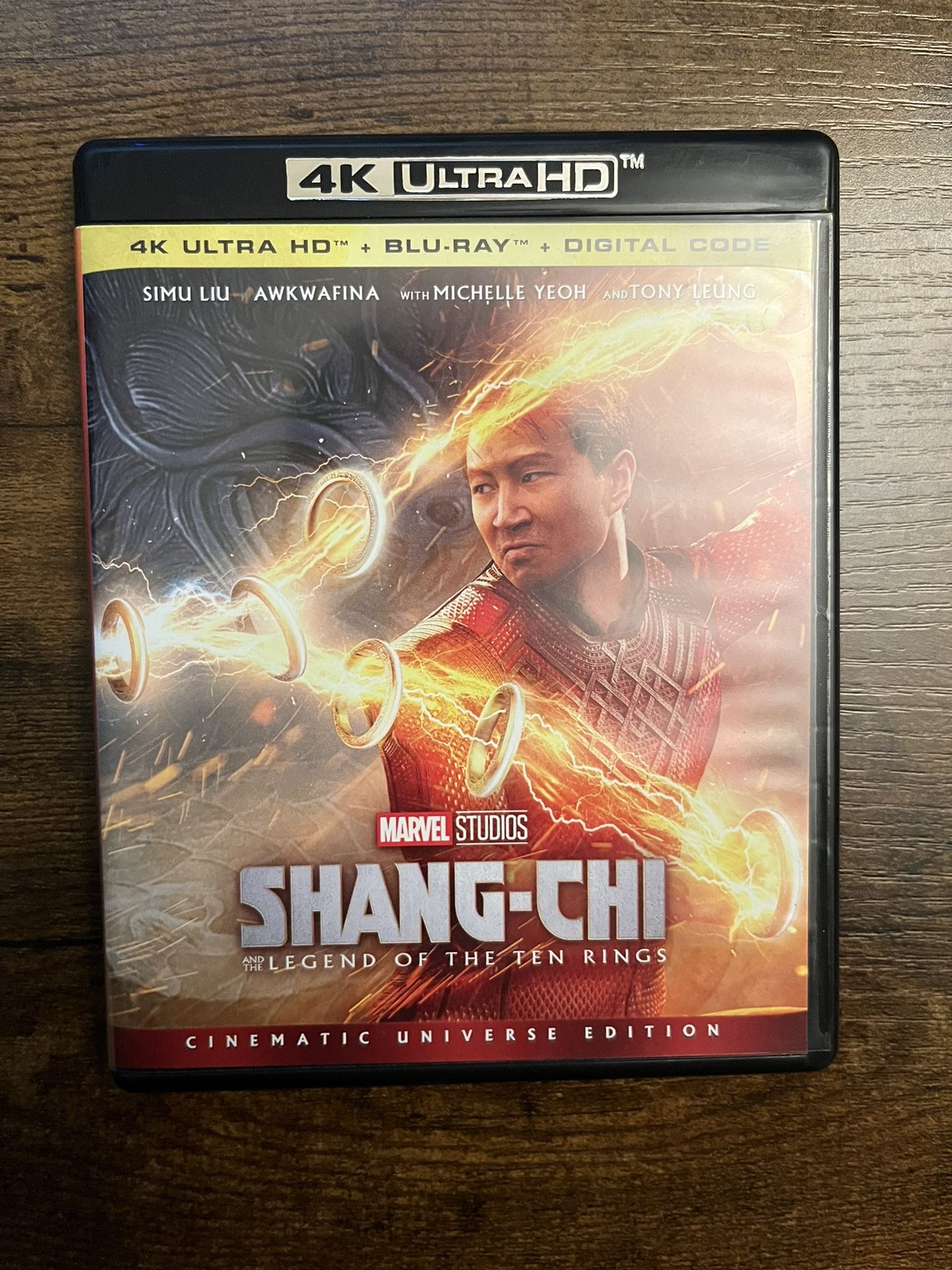 4K Blu Ray Shang Chi