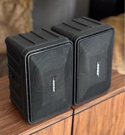 Bose 101 Indoor Outdoor Music Monitor Speakers - MINT