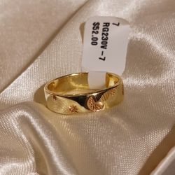 Gold Plated Sterling Sliver Ring 