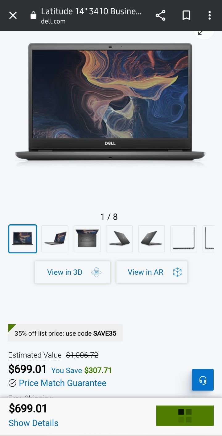 Dell Latitude 3410 14"