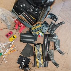 Golden Bright - Mirror Looping Slot Car Set 