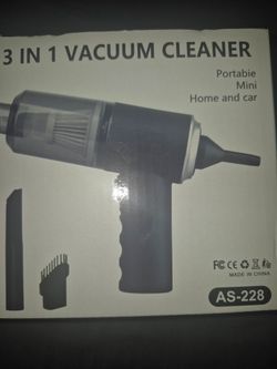 3-in-1 Portable Mini Vacuum Cleaner