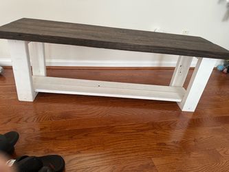 Farmhouse Style 4ft handmade wooden bench
