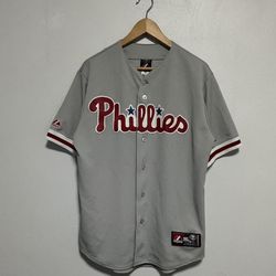 Authentic Phillies Jersey Size Medium