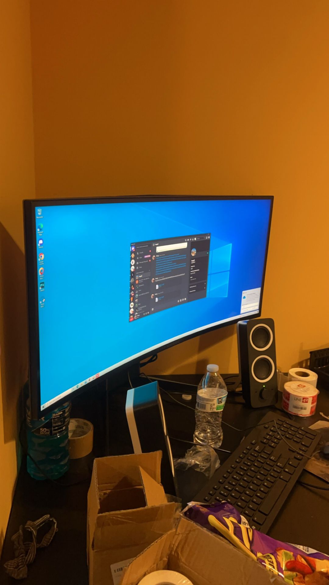 Complete gaming setup PC with a 34” inch Alienware curved monitor For sale