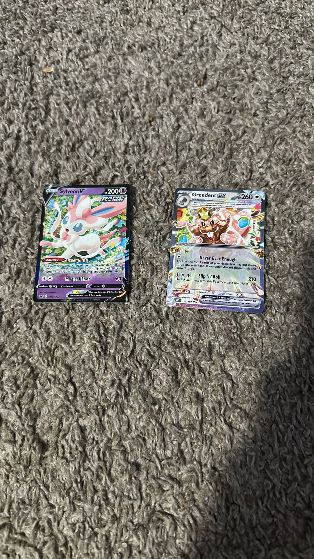 Pokemon Ex And B Card