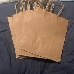 Brown Gift Bags 