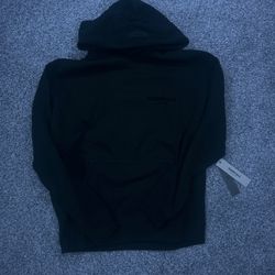 black essentials hoodie 