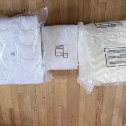 OCM Twin XL mattress pads and toppers