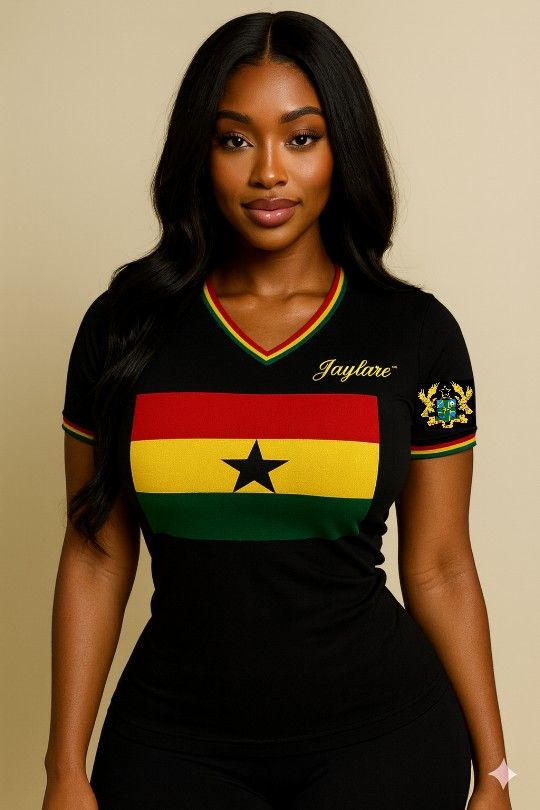 Ghana Flag Jaylare™ Shirt – New & Available Now