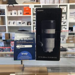 Sony FE 70-200mm F/2.8 GM OSS Lens 