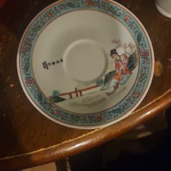 Rose China Tea Plate 