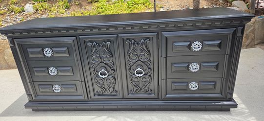 Black Dresser Real wood