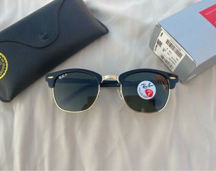 Polarized lenses club master 3016 sunglasses brand new