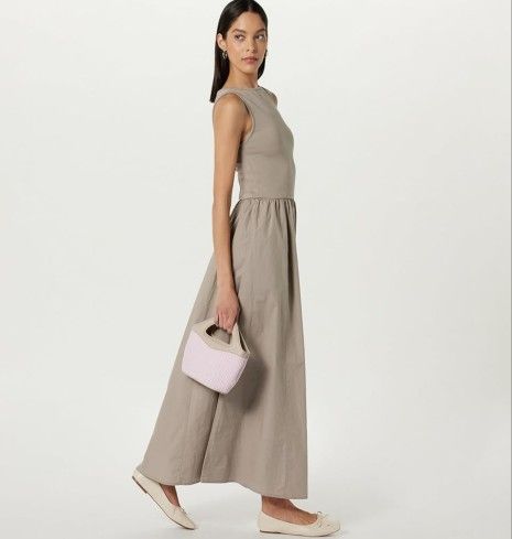 New fashionable Beige dress size S