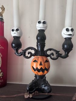 Nightmare before Christmas candelabra