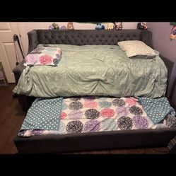 Pull Out Duel Twin Sized Bed