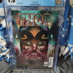 9.8 CGC Graded 2021 Thor #9