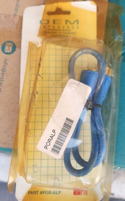 PIE POR-ALP 1991 to 1995 13 PIN Porsche Factory Radio to Alpine M Bus CD Changer Plug