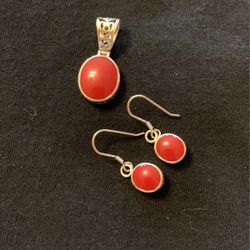 Silpada Set Necklace And Earrings