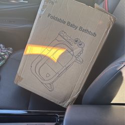 Collapsible Baby Bathtub for Newborn