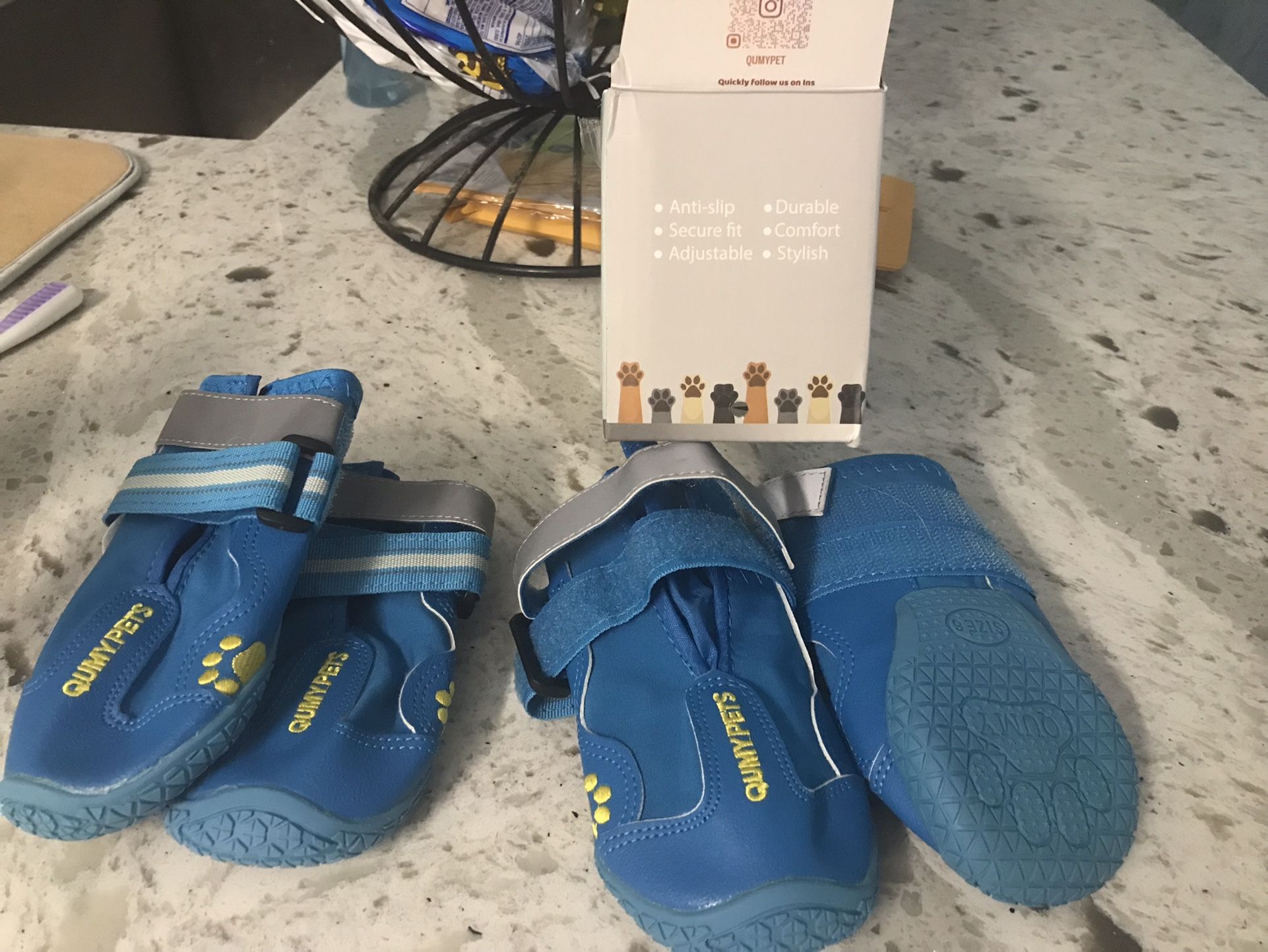 Dog Shoes - Size 6