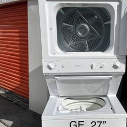  Stackable washer & dryer‼️ 3 month warranty. Got 27 inch and 24 inch  Delivery Dade and Broward area
