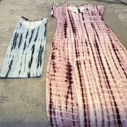 Two Long Maxi Medium New Dresses Two For $40