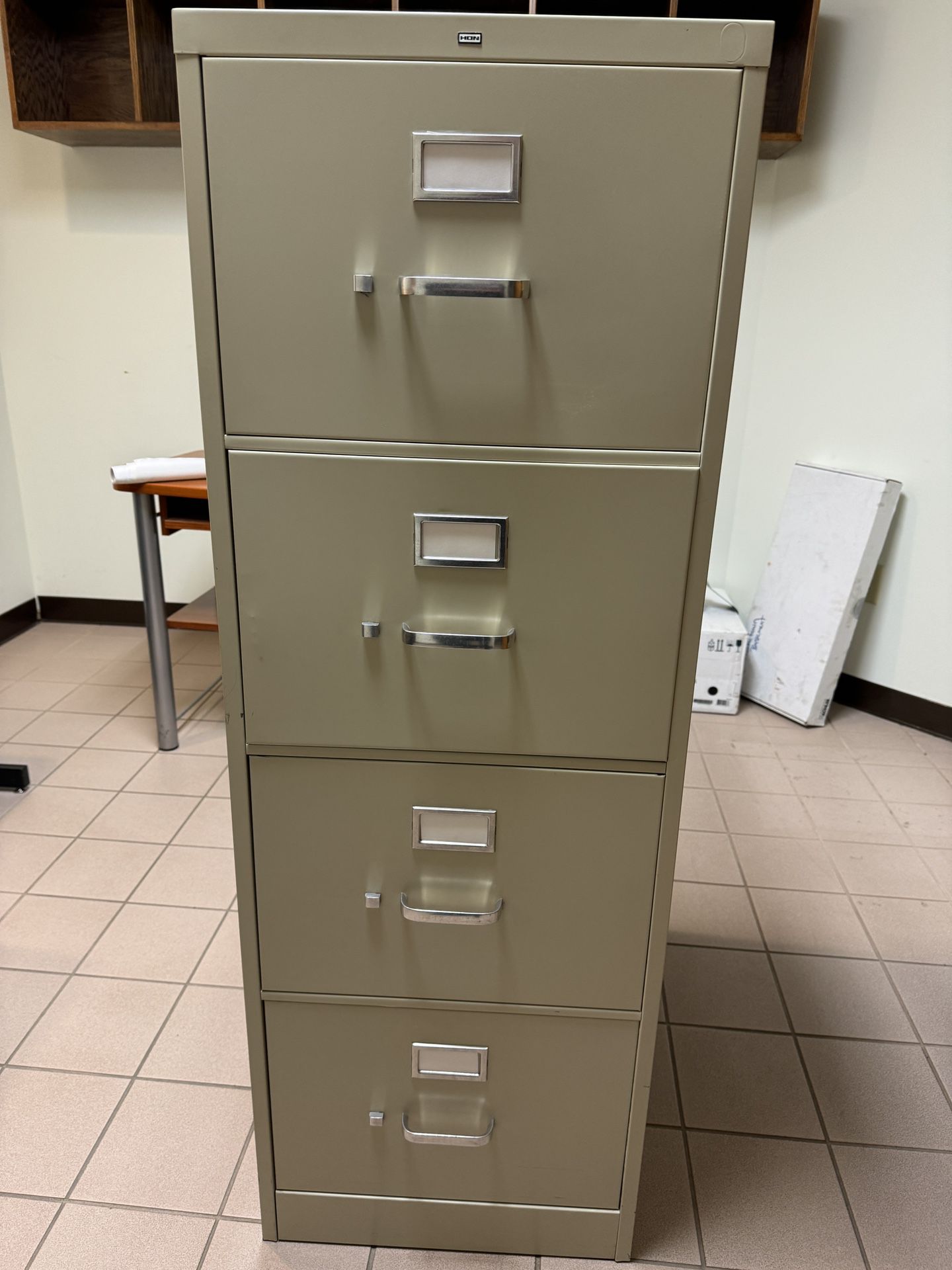 Hon Metal File Cabinet 