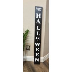 Halloween porch sign