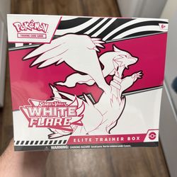 Pokemon Scarlet & Violet White Flare Elite Trainer Box