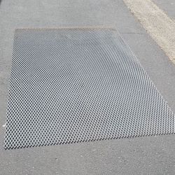 RAISES EXPANDED GALVANIZED METAL SHEET(S)… 8FT X 5FT 