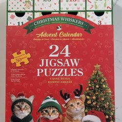 Christmas Advent Puzzle Calendar - 24 Puzzles!