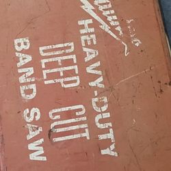 ($75 OBO) Milwaukee  Heavy Duty Deep Cut Band Saw