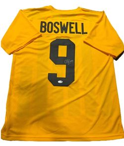 Pittsburgh Steelers #9 Chris Boswell NFL Jersey-JSA Authenticated
