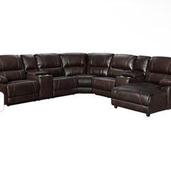 Leather Sectional (Used)