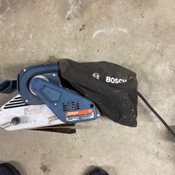 Bosch Belt Sander - Wired 