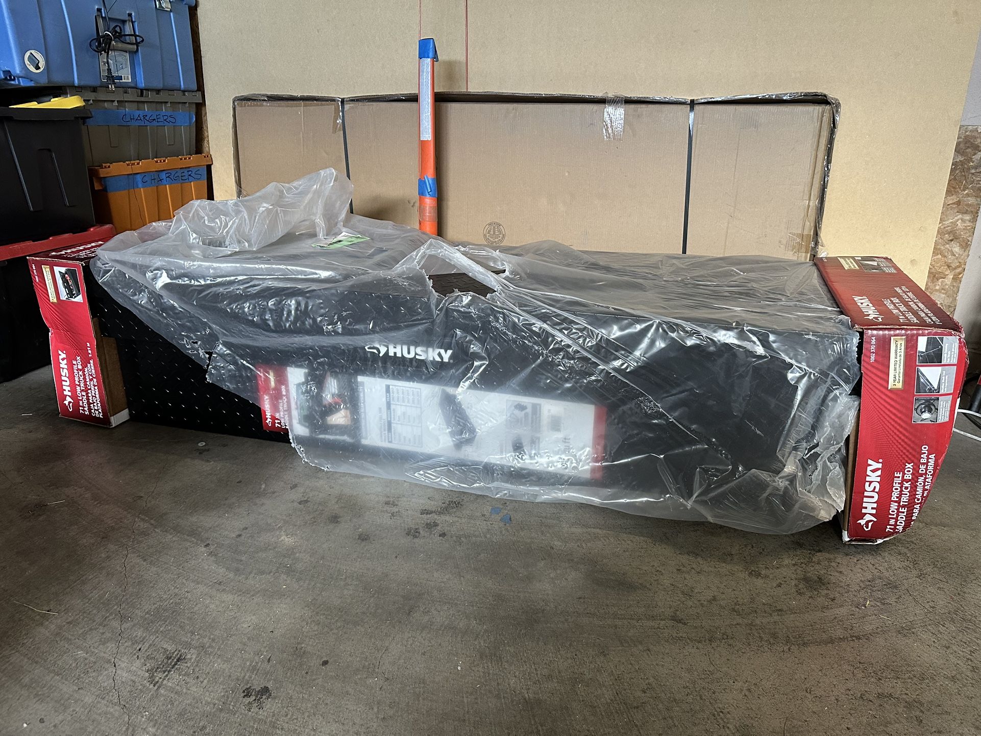 Husky Saddle tool Box 