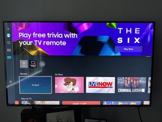 Samsung 43” Class Crystal UHD CU8000 TV