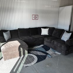 Dark Gray Sectional Couch