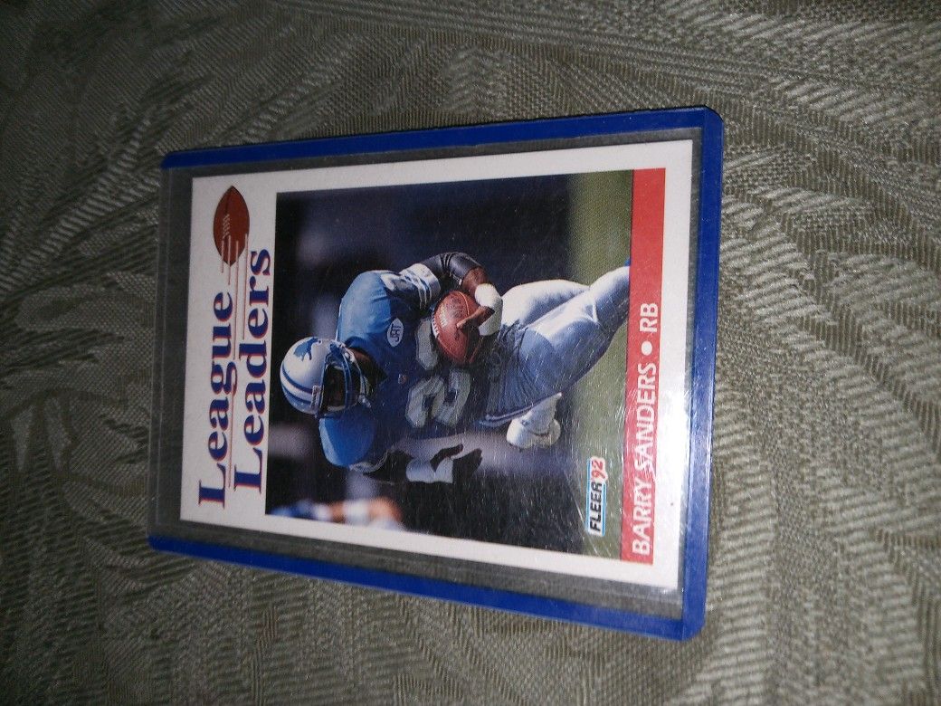 Barry Sanders Card