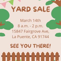 Yard Sale