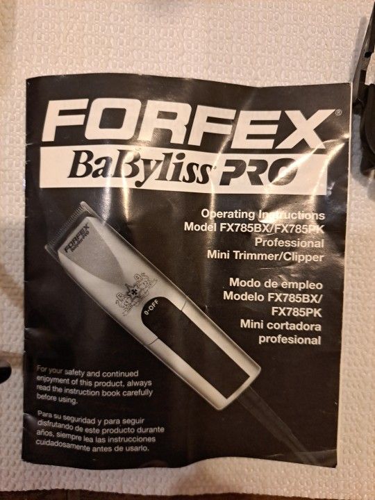 Forfex Babyliss Pro Trimmer
