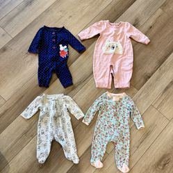 Baby Girl Onesies 3m